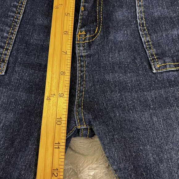 Pastel Jeans Women 11/12 Blue Skinny Raw Hem Distressed Denim Stretch Grunge - Picture 10 of 10